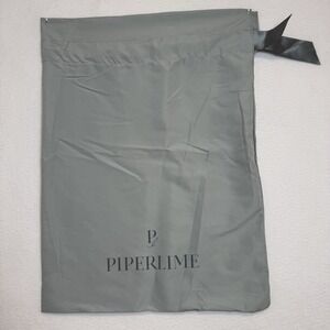 New Piperlime Dust Bag Ribbon Drawstring Large Storage Bag Chic Collection Green